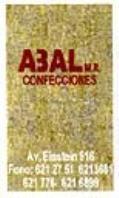 ABAL CONFECCIONES