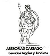 ASESORIAS CARTAGO  Servicios legales y jurídicos