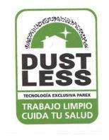 Dust Less Tecnología Exclusiva Parex