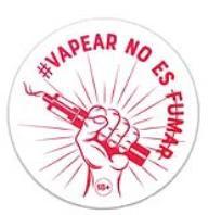 #VAPEAR NO ES FUMAR 18+