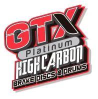 GTX Platinum HIGH CARBON BRAKE DISCS & DRUMS