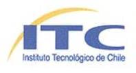 ITC INSTITUTO TECNOLOGICO DE CHILE