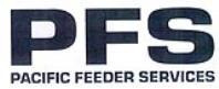 PFS PACIFIC FEEDER SERVICES