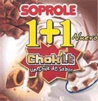 SOPROLE 1 + 1 NUEVO CHOK'LT UN CHOK DE SABOR