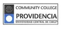 COMMUNITY COLLEGE PROVIDENCIA UNIVERSIDAD CENTRAL DE CHILE