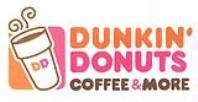 DD DUNKIN' DONUTS COFFEE & MORE