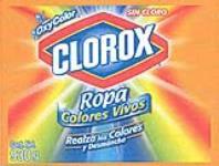 CLOROX ROPA COLORES VIVOS