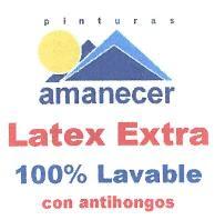PINTURAS AMANECER LATEX 100% LAVABLE CON ANTIHONGOS