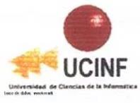 UCINF UNIVERSIDAD DE CIENCIAS DE LA INFORMATICA