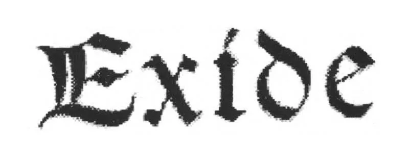 EXIDE