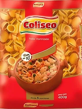 COLISEO PASTAS VITAMINIZADAS