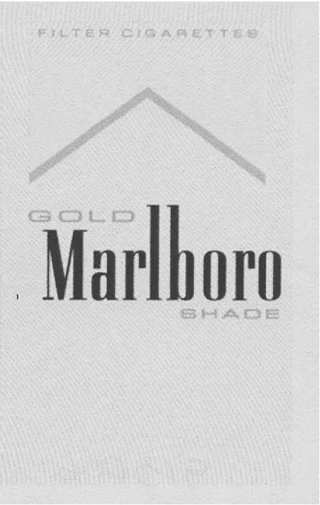 MARLBORO GOLD SHADE FILTER CIGARETTES