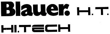 BLAUER. H.T. HI.TECH
