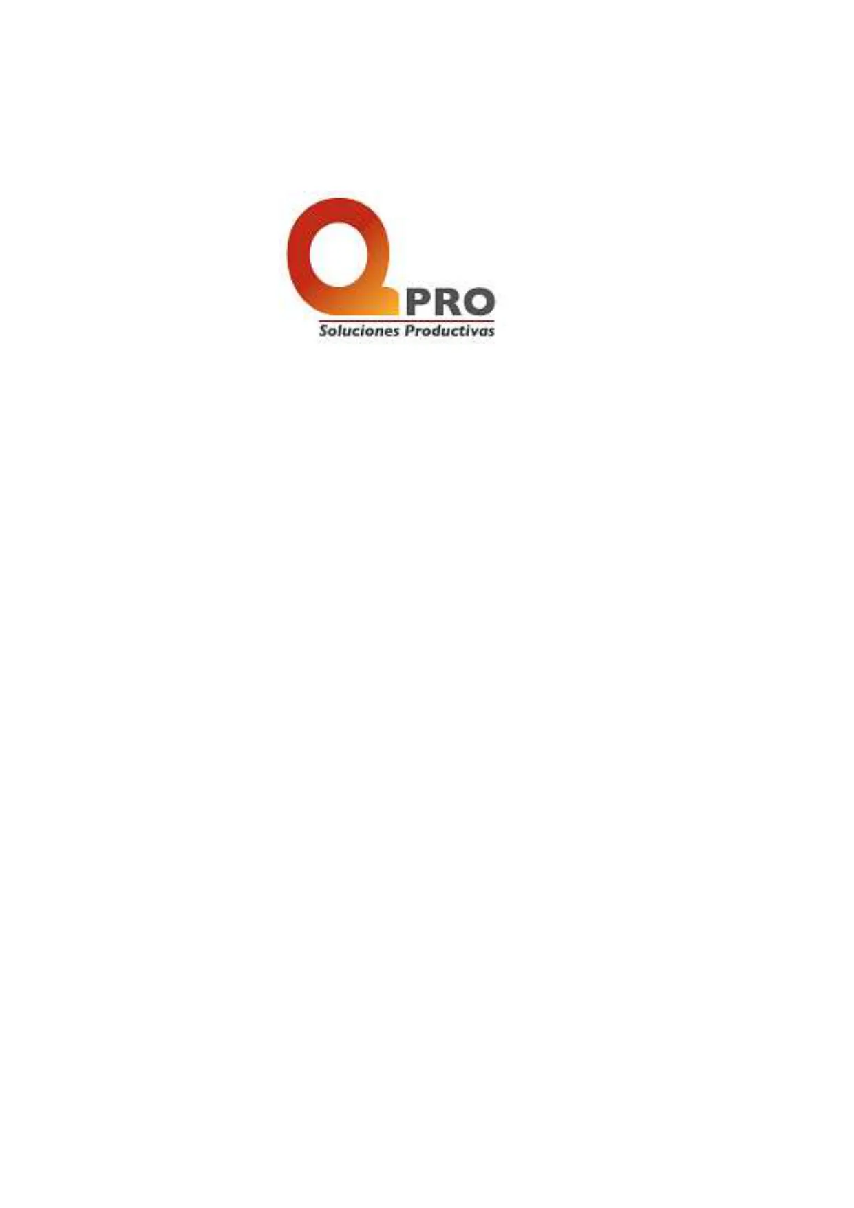 QPRO SOLUCIONES PRODUCTIVAS