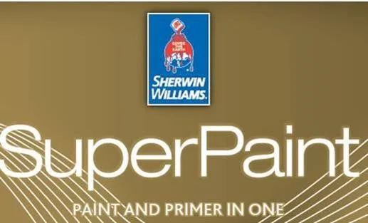 SUPERPAINT SHERWIN WILLIAMS PAINT AND PRIMER IN ONE