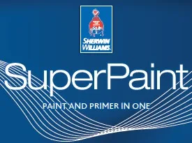 SUPERPAINT SHERWIN WILLIAMS PAINT AND PRIMER IN ONE