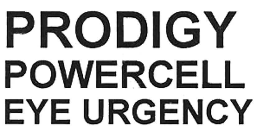 PRODIGY POWERCELL EYE URGENCY