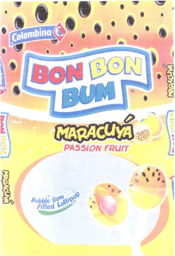 COLOMBINA BON BON BUM MARACUYA