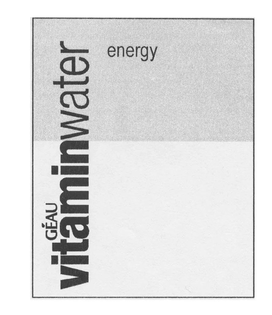 GEAU VITAMINWATER ENERGY