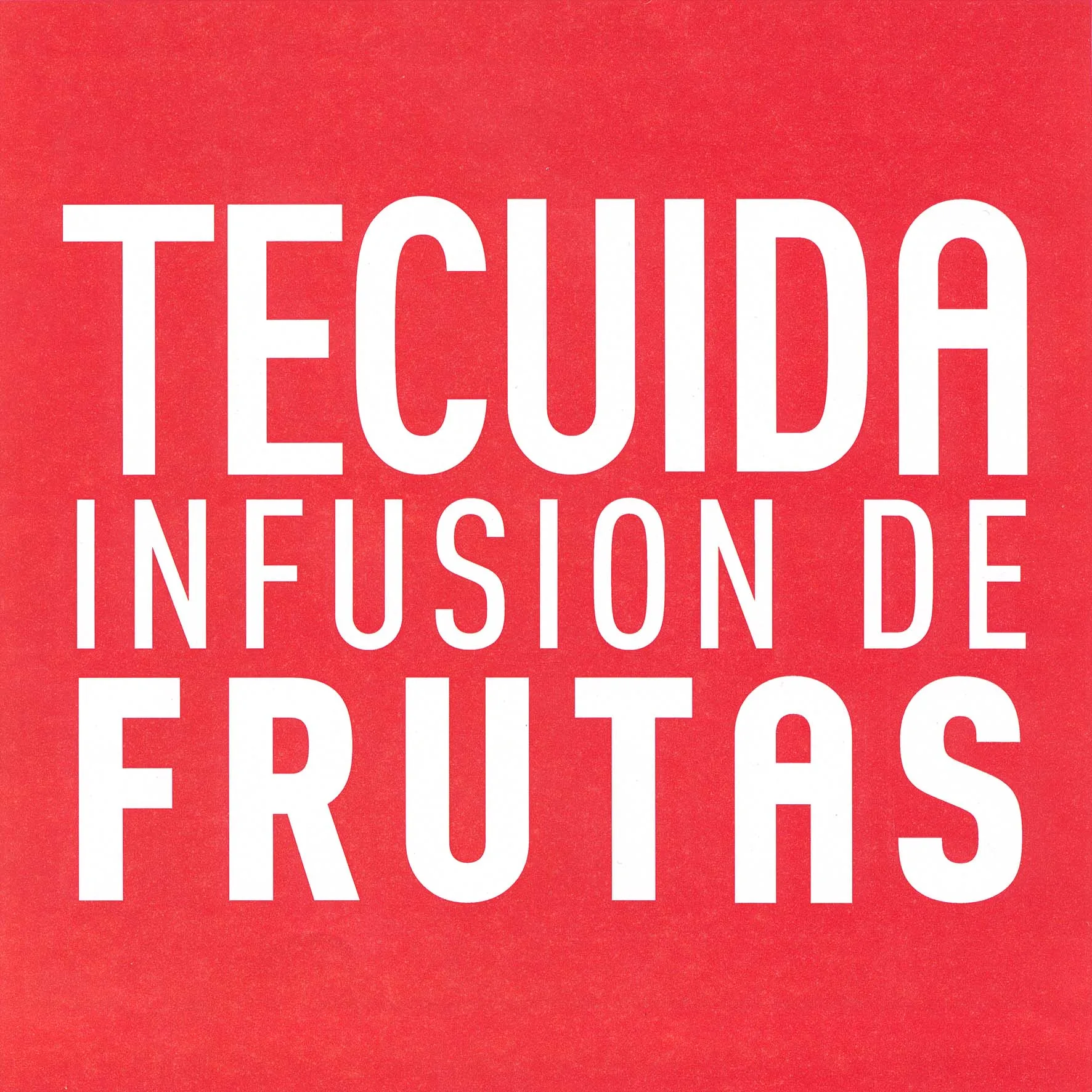 TECUIDA INFUSION DE FRUTAS