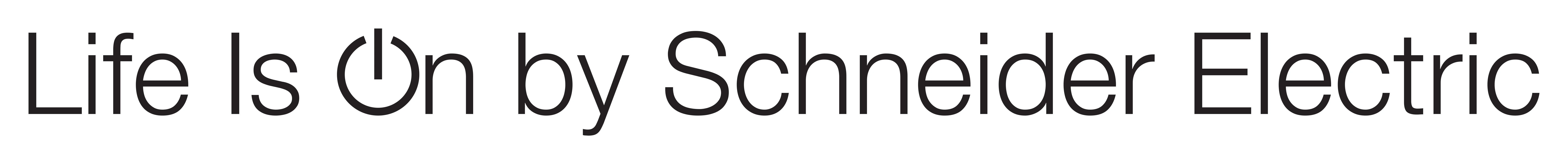LIFE IS ON BY SCHNEIDER ELECTRIC