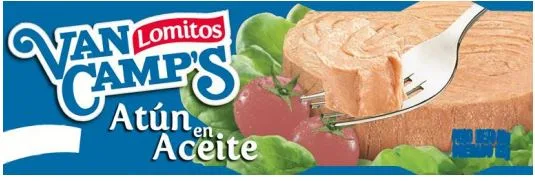VAN CAMP´S LOMITOS ATÚN EN ACEITE