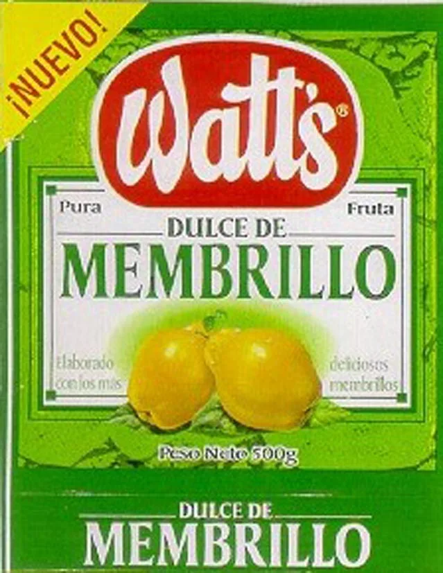 DULCE DE MEMBRILLO WATT'S