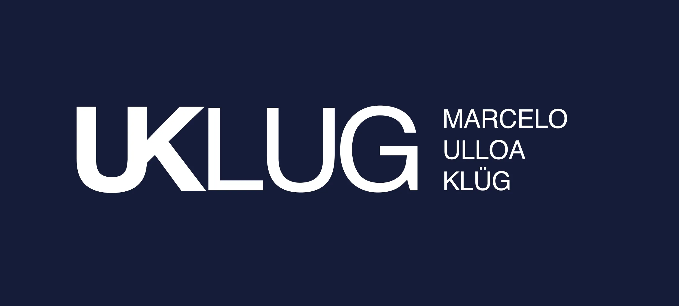 UKLUG MARCELO ULLOA KLÜG