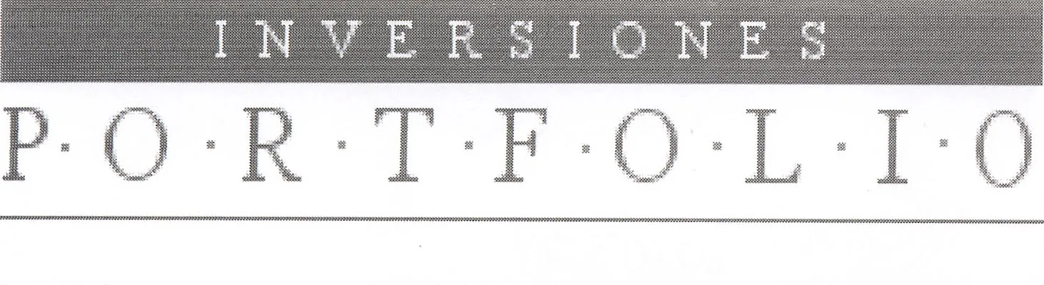INVERSIONES P.O.R.T.F.O.L.I.O.
