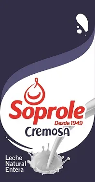 SOPROLE DESDE 1949 CREMOSA LECHE NATURAL ENTERA