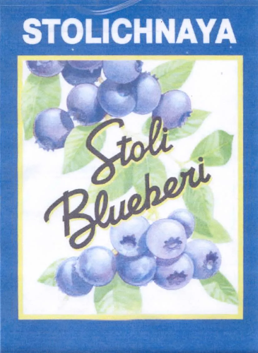 STOLICHNAYA STOLI BLUEBERI