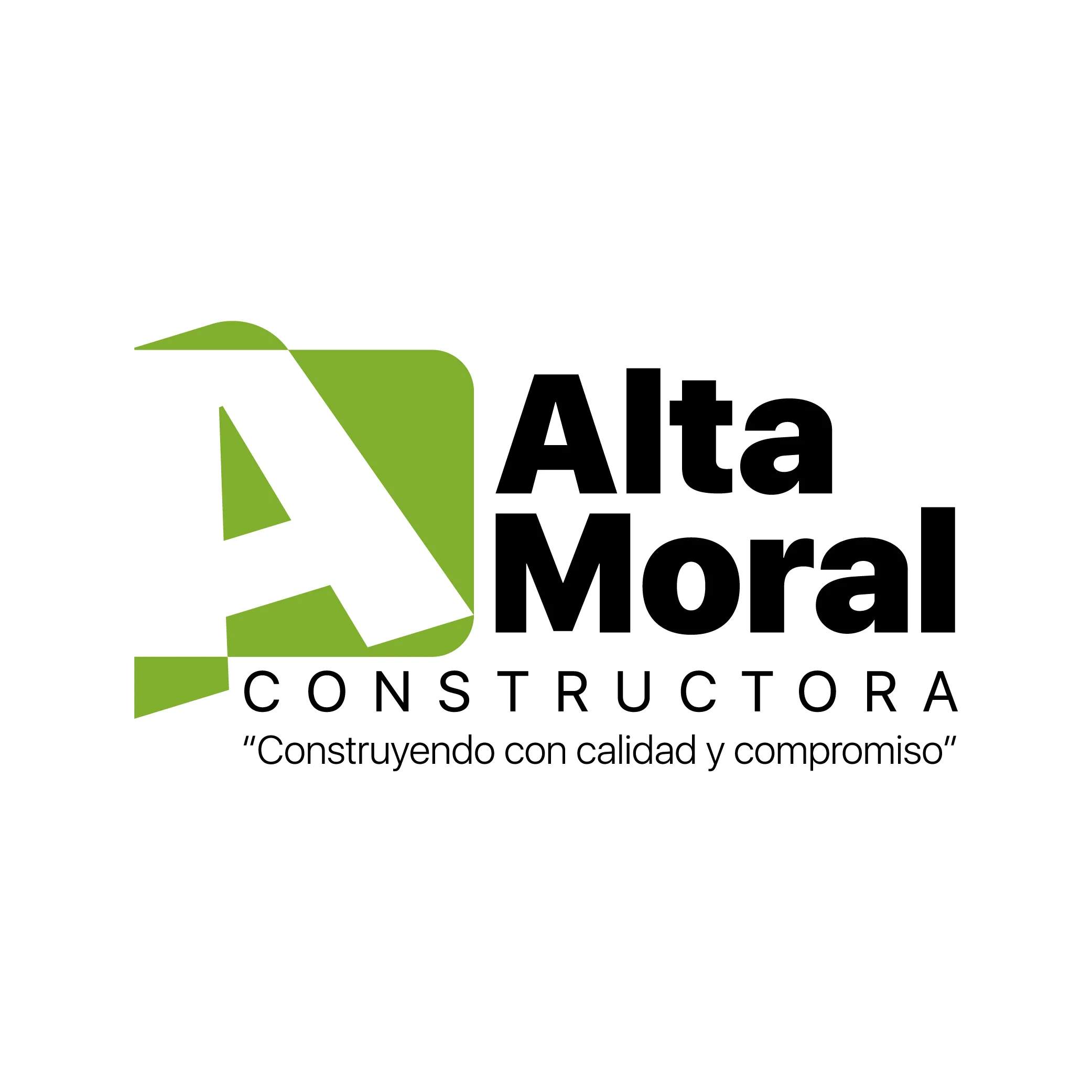 A Alta Moral constructora  "Construyendo con calidad y compromiso"