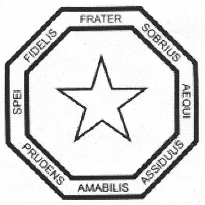FRATER SOBRIUS AEQUI ASSIDUUS AMABILIS PRUDENS SPEI FIDELIS