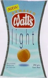 MERMELADA DE DAMASCO LIGHT DE WATT'S