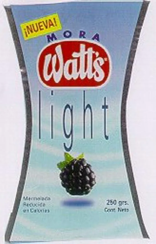 MERMELADA DE MORA LIGHT DE WATT'S