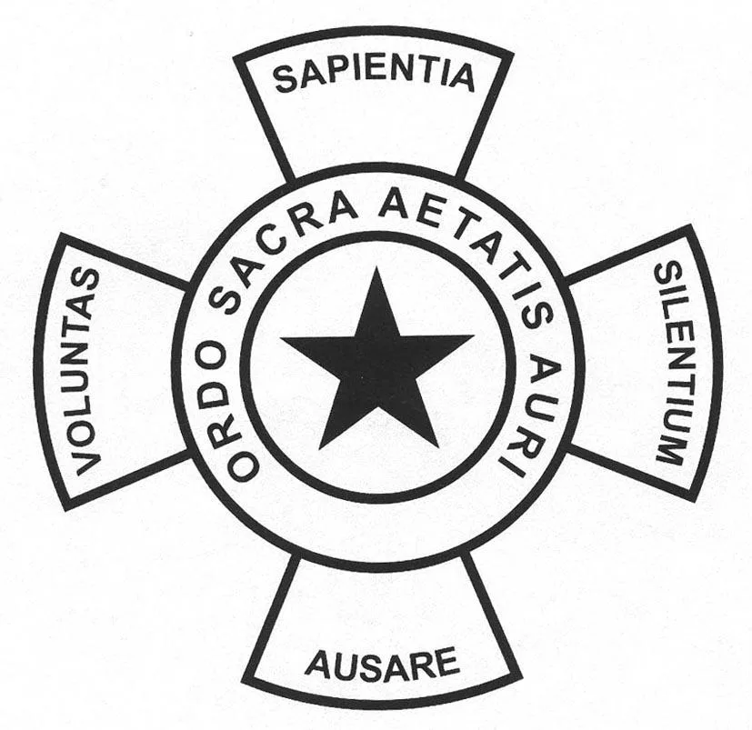 ORDO SACRA AETATIS AURI SAPIENTIA SILENTIUM VOLUNTAS AUSARE