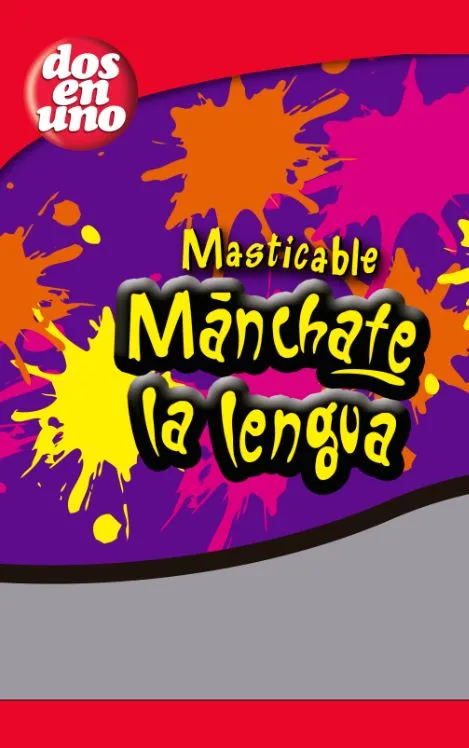 DOS EN UNO MASTICABLE MÁNCHATE LA LENGUA