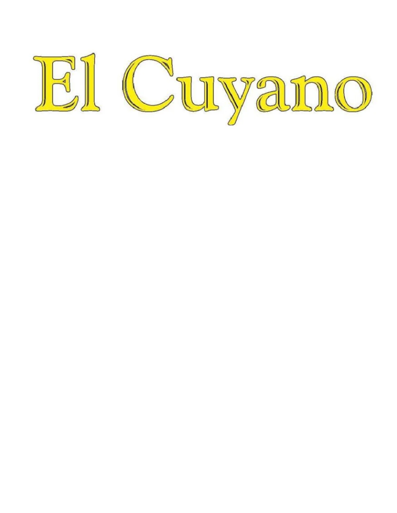 EL CUYANO