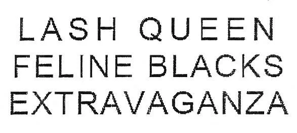 LASH QUEEN FELINE BLACKS EXTRAVAGANZA