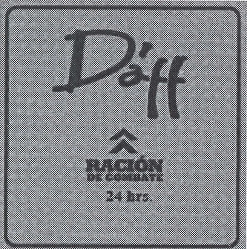 DAFF RACION DE COMBATE 24 HORAS