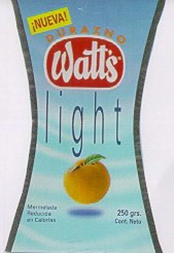 MERMELADA DE DURAZNO LIGHT DE WATT'S