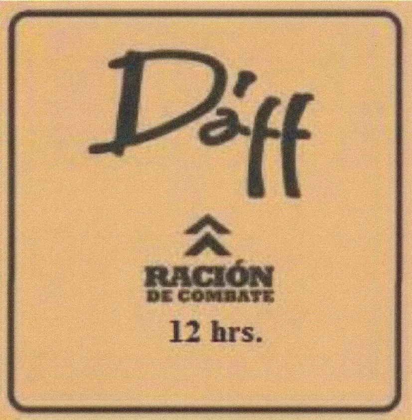 DAFF RACION DE COMBATE 12 HRS.