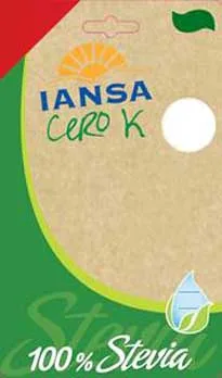 IANSA CERO K 100% STEVIA