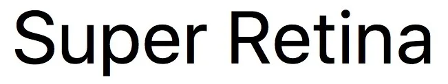 Super Retina
