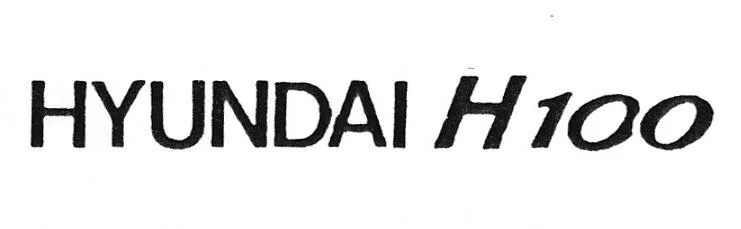 HYUNDAI H100