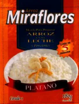 ARROZ MIRAFLORES ARROZ CON LECHE