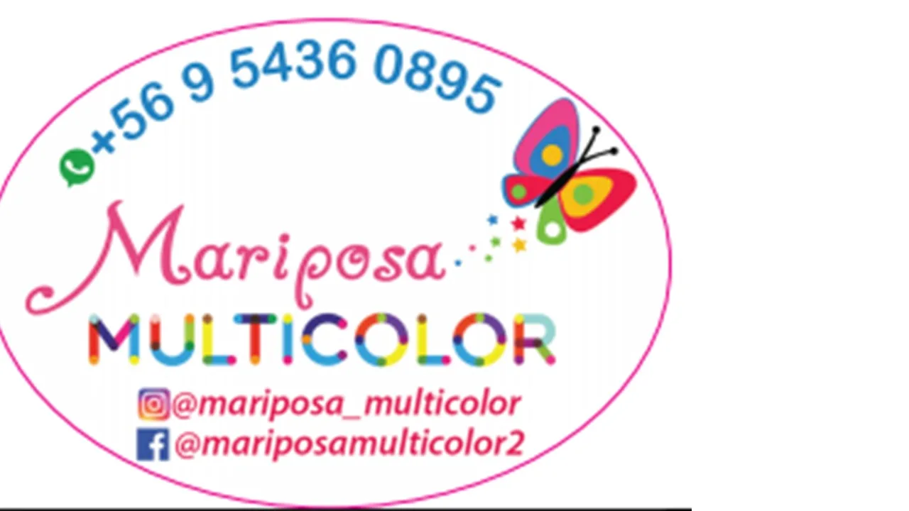Mariposa MULTICOLOR