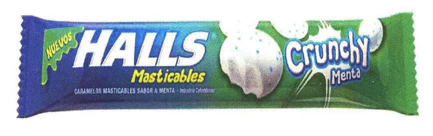 HALLS CRUNCHY