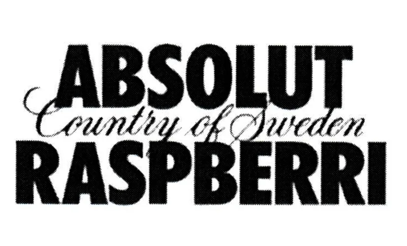 ABSOLUT COUNTRY OF SWEDEN RASPBERRI