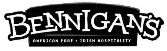 BENNIGAN'S AMERICAN FARE IRISH HOSPITALITY